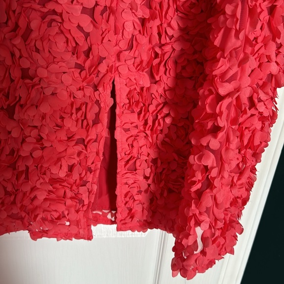 ASOS LUXE 3D floral backless midi dress with oversized bow - sz 10 - NWT - Picture 9 of 15